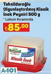 TAHSİLDAROĞLU OLGUNLAŞTIRILMIŞ KLASİK İNEK BEYAZ PEYNİRİ